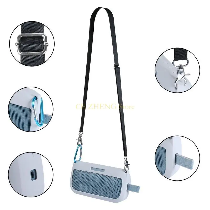 E56B Case Forbose 사운드 링크 플렉스 스피커를위한 쉘 운반용 휴대용