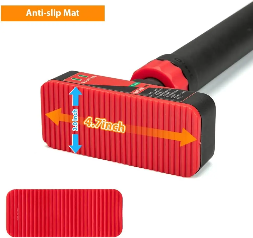 قضيب سحب قابل للتعديل لقضيب تدريب الجسم العلوي للمدخل مع آلية قفل بدون تركيب لولبي أقصى حمولة 440 رطل