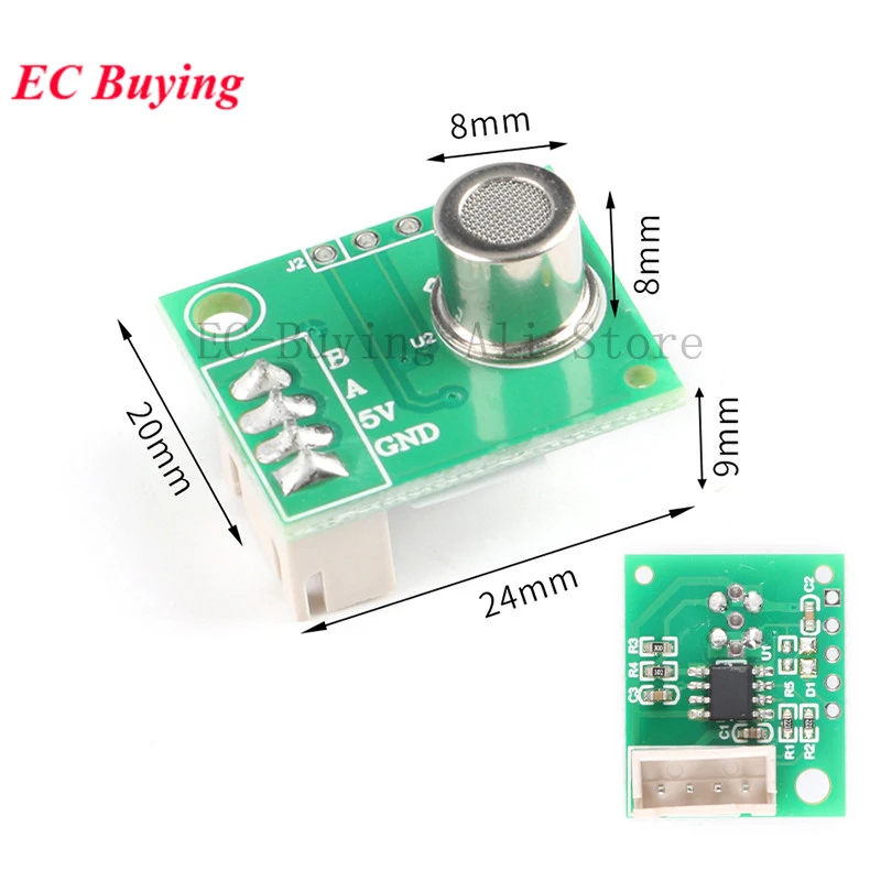 Sensor de contaminación del aire ZP07 MP503, ZP07-MP503-10, ZP07-MP503-4 VOC, módulo de detección de calidad del aire para Alcohol de formaldehído CO benzeno