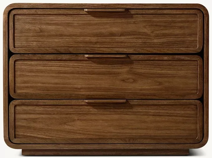 

−xx Classic Italian Style Wood Small Nightstand Home Furniture Solid Wood Solidwood Nightstand With Drawer&