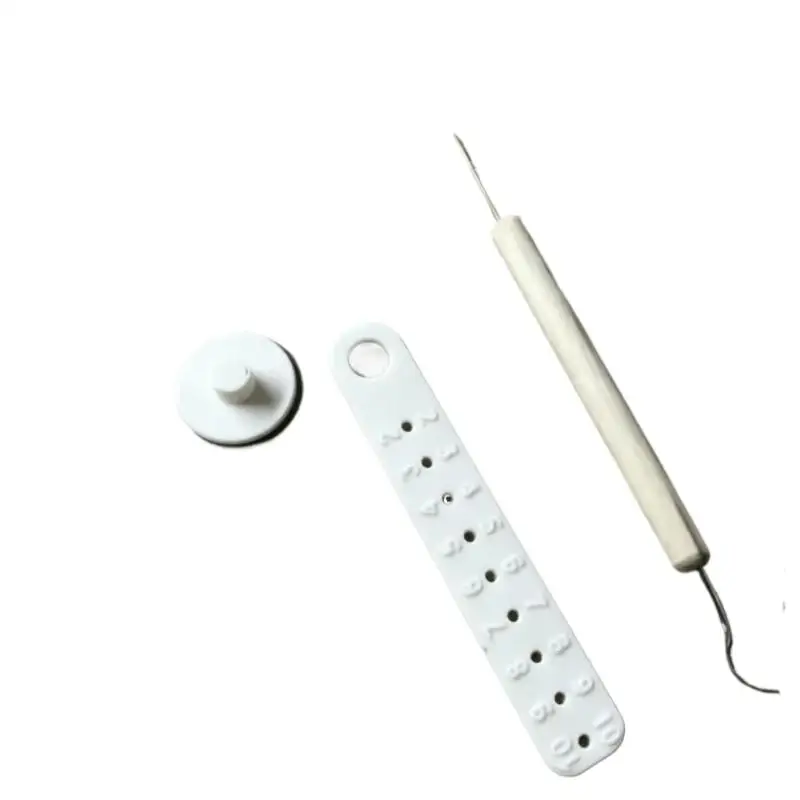 1 Set Keramik-Ton-Kreisschneidewerkzeug, flexibler perforierter Tontrenner für Handwerksarbeiten – Detail 8