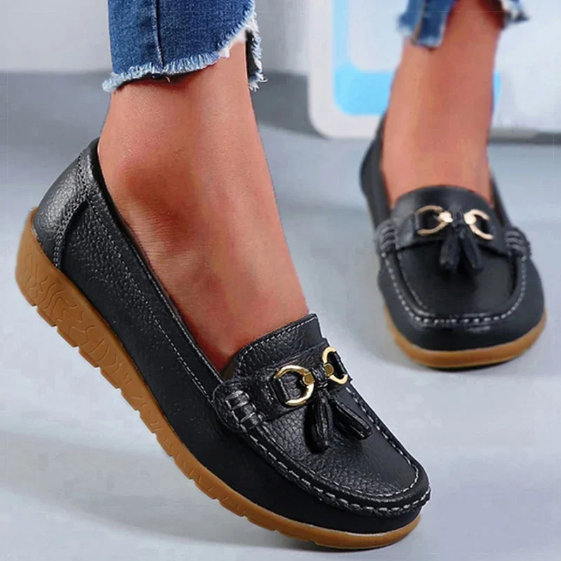 Shoes Women Casual Shoes White Slip On Loafers Sneakers Woman Soft Low Heels Sports Tennis Woman Casual Sneaker Female Footwear