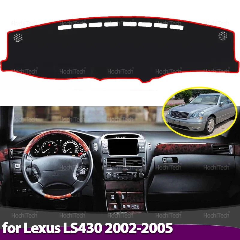 Hohe Qualität Dashboard Abdeckung Bord Anti-Slip Matte Schützen Pad Auto Sonnenschirm Teppich Teppich Für Lexus LS430 2002 2003 2004 2005