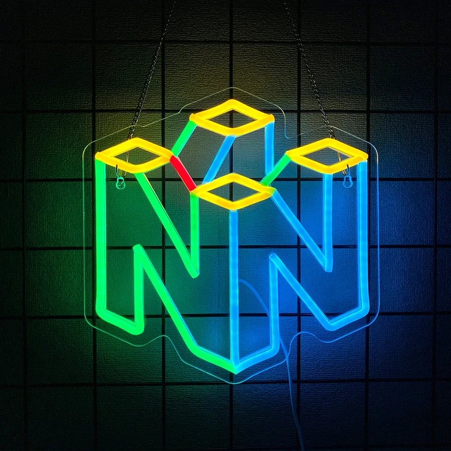 Neon Sign for Home Decor for Room Decoration Bedroom Accessories Series Wall Game Light Man Up Gifts Gamer Aesthetic Friends view 3