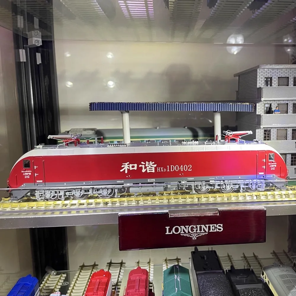 

HO 1/87 игрушечный поезд HXD1D электрический локомотив Harmony 1D модель поезда DC аналоговая версия Коллекционный дисплей предмет игрушка для мальчиков в подарок