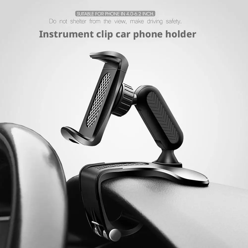 الدورية حامل هاتف السيارة لوحة القيادة السيارات مشبك الملاحة المحمول عرض كليب الهاتف الخلفي نوع الملحقات حامل مرآة I4K2 #2