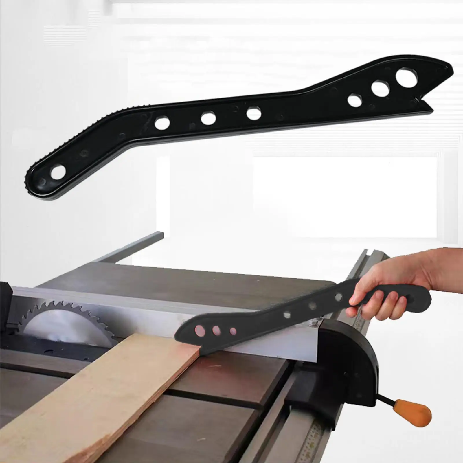 Table Saw Push Stick with Comfortable Grip Attachment Push Block for Blade Router Carpentry Jointers Woodworker Table Working