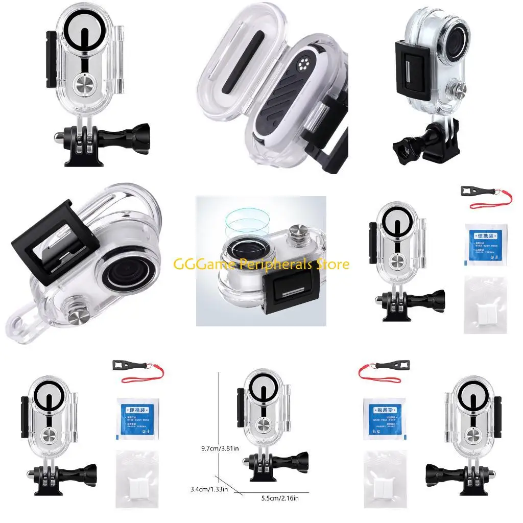 

U55B Professional Diving Case 60m Submersibles Precisions for GO 3S Cameras Packed For Underwater Exploration