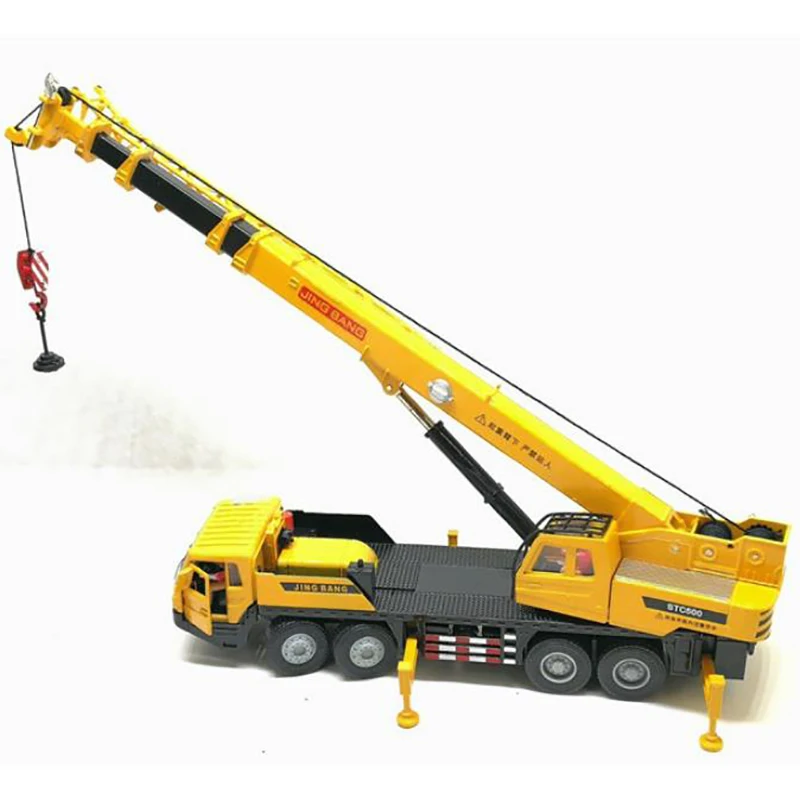 High Simulation 1:50 Alloy Engineering Crane,Crane Children\'s Toys,Collection Gifts,Scene Ornament