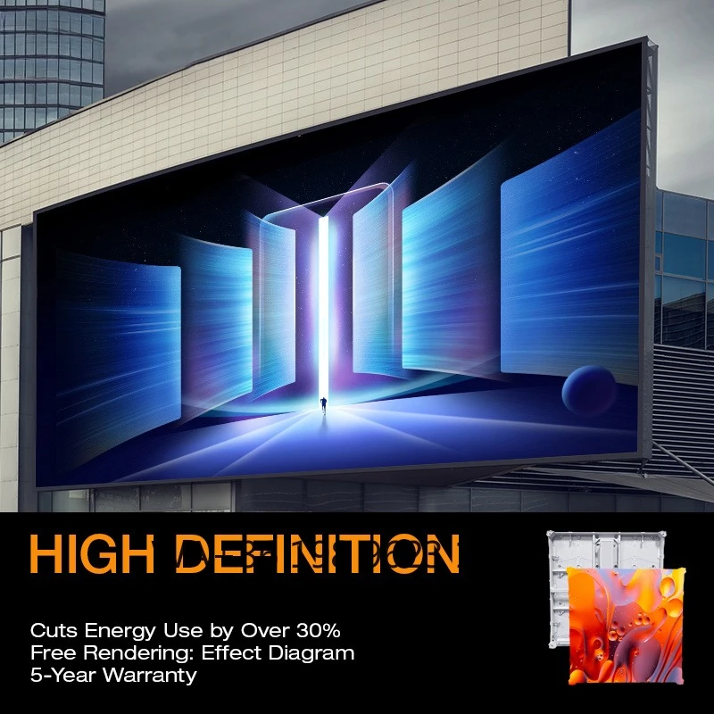 

P6.6 Outdoor Full Color LED Module Panel Big TV Video Wall Advertising Billboard Display Screen