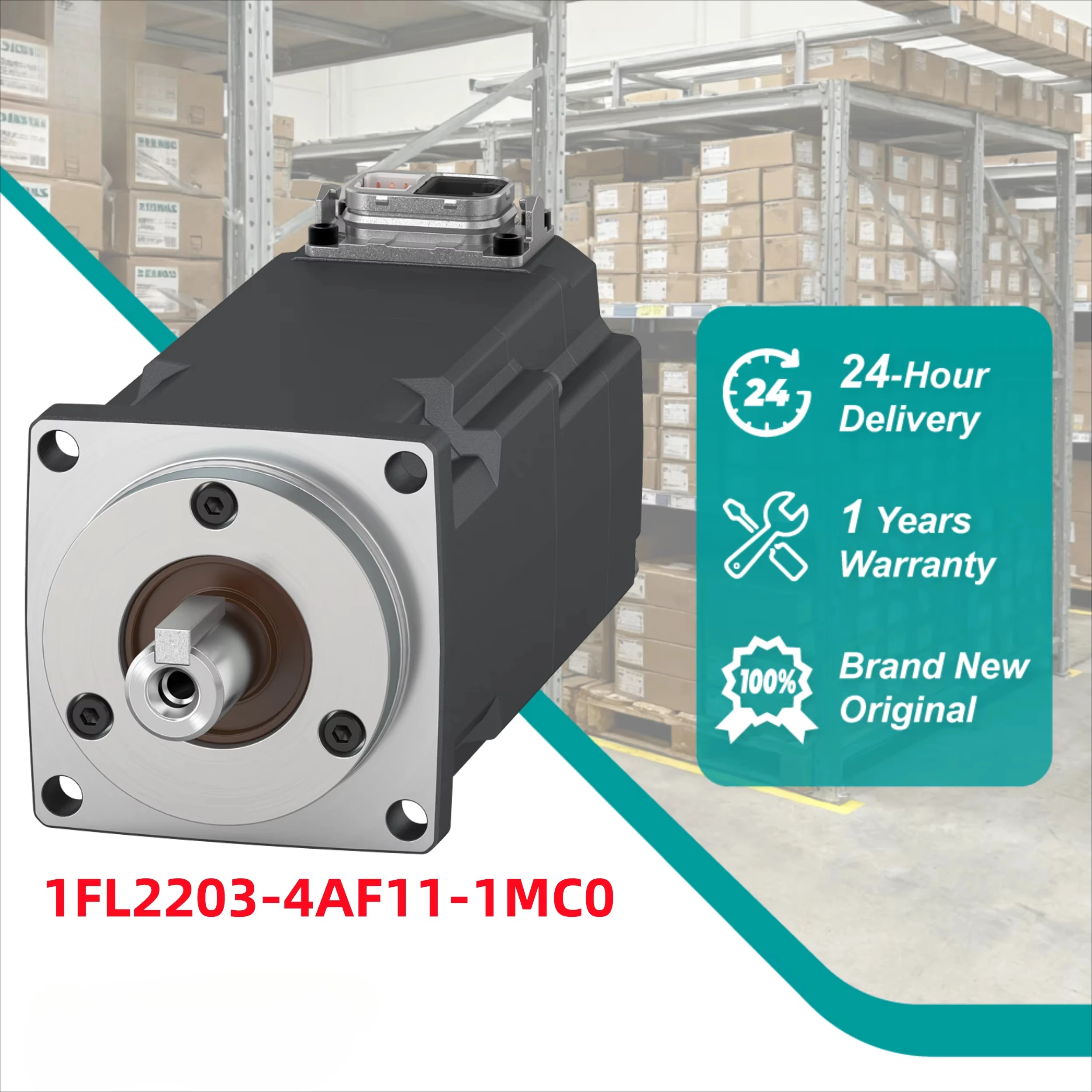 Brand New Original 1FL2203-4AF11-1MC0 SIMOTICS S-1FL2 AC Servo Motor for Industrial Automation