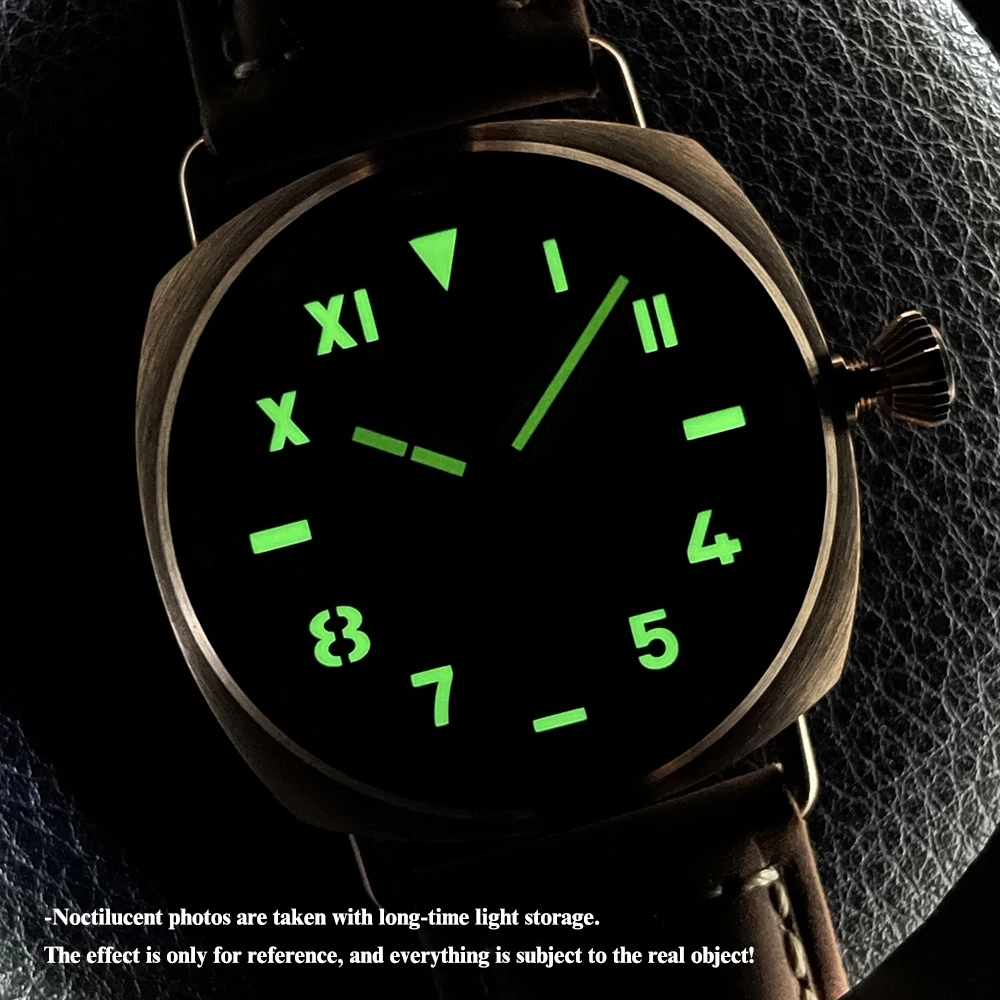 STEELFLIER SF760S Leather Strap NH35 Movement Automatic Mechanical Bronze Watch Swiss Super Luminous 200 Meter Waterproof Watch