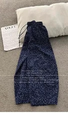 

2026 Women Vintage Distred American High Street Jeans Wide Leg Floor-Length Pants With Rivet Baggy Denim Pants Felame