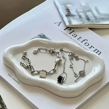 1個簡約時尚雲朵造型首飾收納托盤,可作首飾、耳環展示架或桌面擺件,亦可作禮物送給朋友 10 最佳銷售 可愛的托盤 - №9