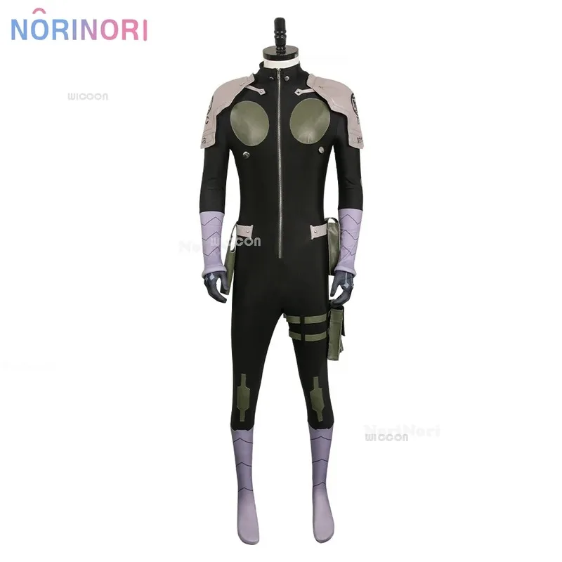 CyMonster. #   8 Anime Manga Kaiju No. 8 Wig Kostum Cosplay Kafka Hibino Gen Namuri Mina Ashiro Seragam Korps Pertahanan Pria Wanita