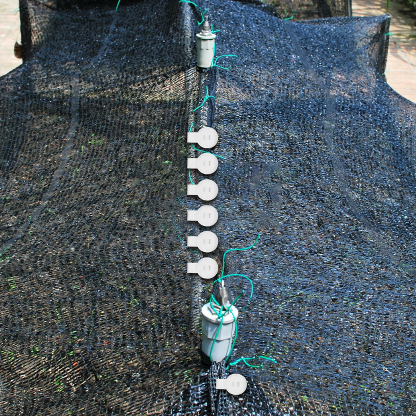 

Round Solar Net Clip Garden Sunshade Clips Plastic Cloth Greenhouse for Netting Canopy Shading