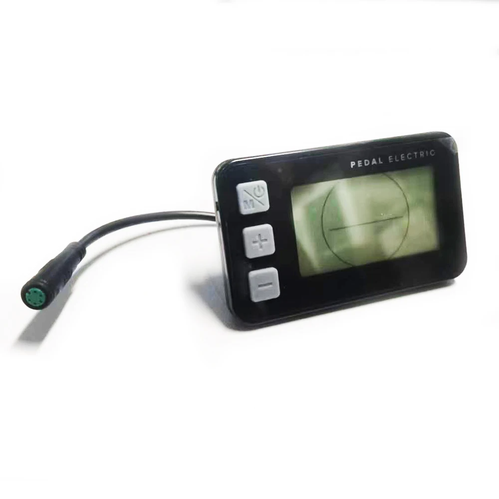 

Nulkomma Ebike LCD Display Meter PEDAL ELECTRIC 529 Electric Bicycle Conversion Kit e-Bike Speed Control Panel 5-pin Connector