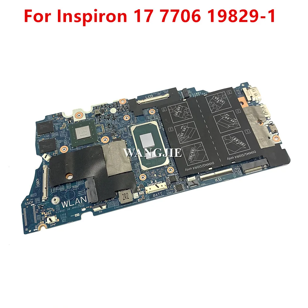 For DELL Inspiron 17 7706 CN-0P47D9 0P47D9 Laptop Motherboard 19829-1 I7-1165G7 MX350 2G GPU 100% Full Tested