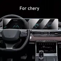 Protector de pantalla de vidrio templado para chery tiggo 7 pro max, 2023, 2024, LCD, radio de coche, navegación gps y tablero, película antiarañazos