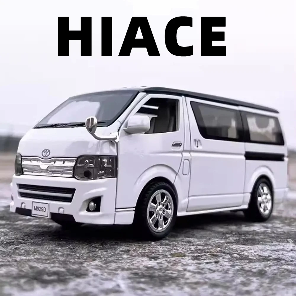 1:32 مقياس هايس ألفارد سيارة لعبة مجسمة سبيكة دييكاست الإطارات المطاطية الصوت ضوء الأبواب مفتوحة التراجع مصغرة SUV الاطفال الهدايا