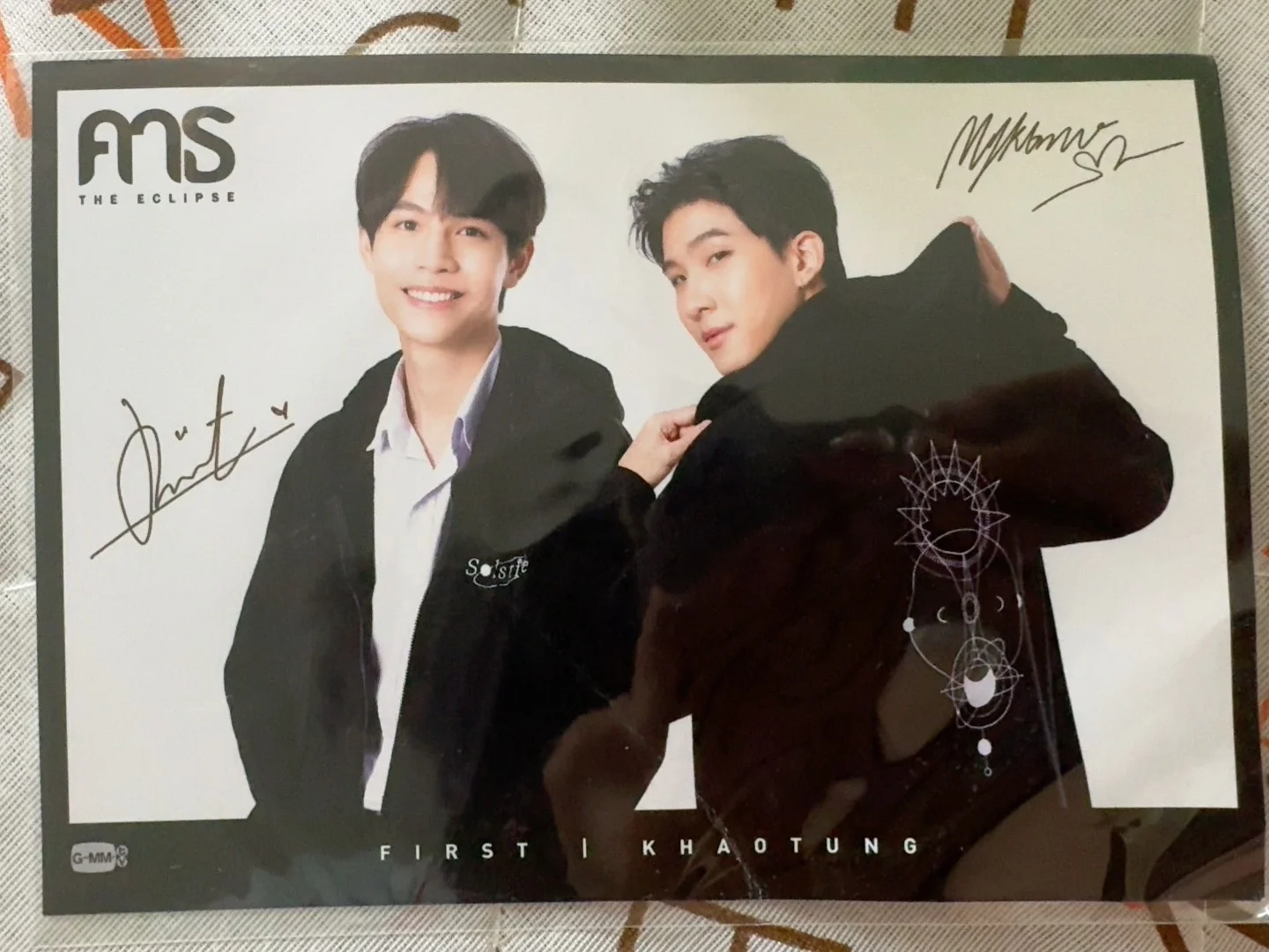 Thailand Drama TV Series คาธ The Eclipse First Khaotung Post Card Official