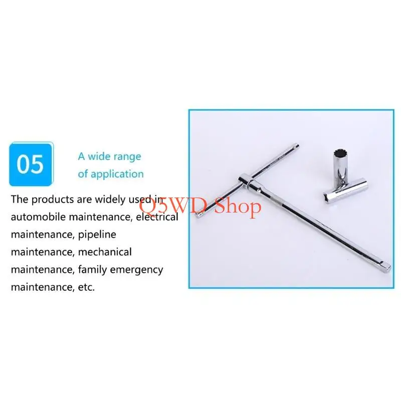 

Q5WD 14/16 мм торцевой ключ для свечей зажигания 12 угловой инструмент для удаления свечей зажигания инструмент для ремонта ключ