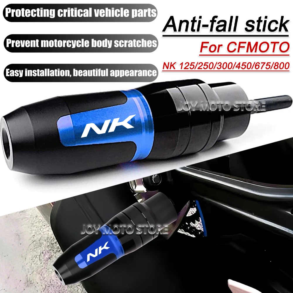 

For CFMOTO NK125 250 300 450 675 800 Motorcycle CNC Accessoires Falling protection Exhaust Slider Crash
