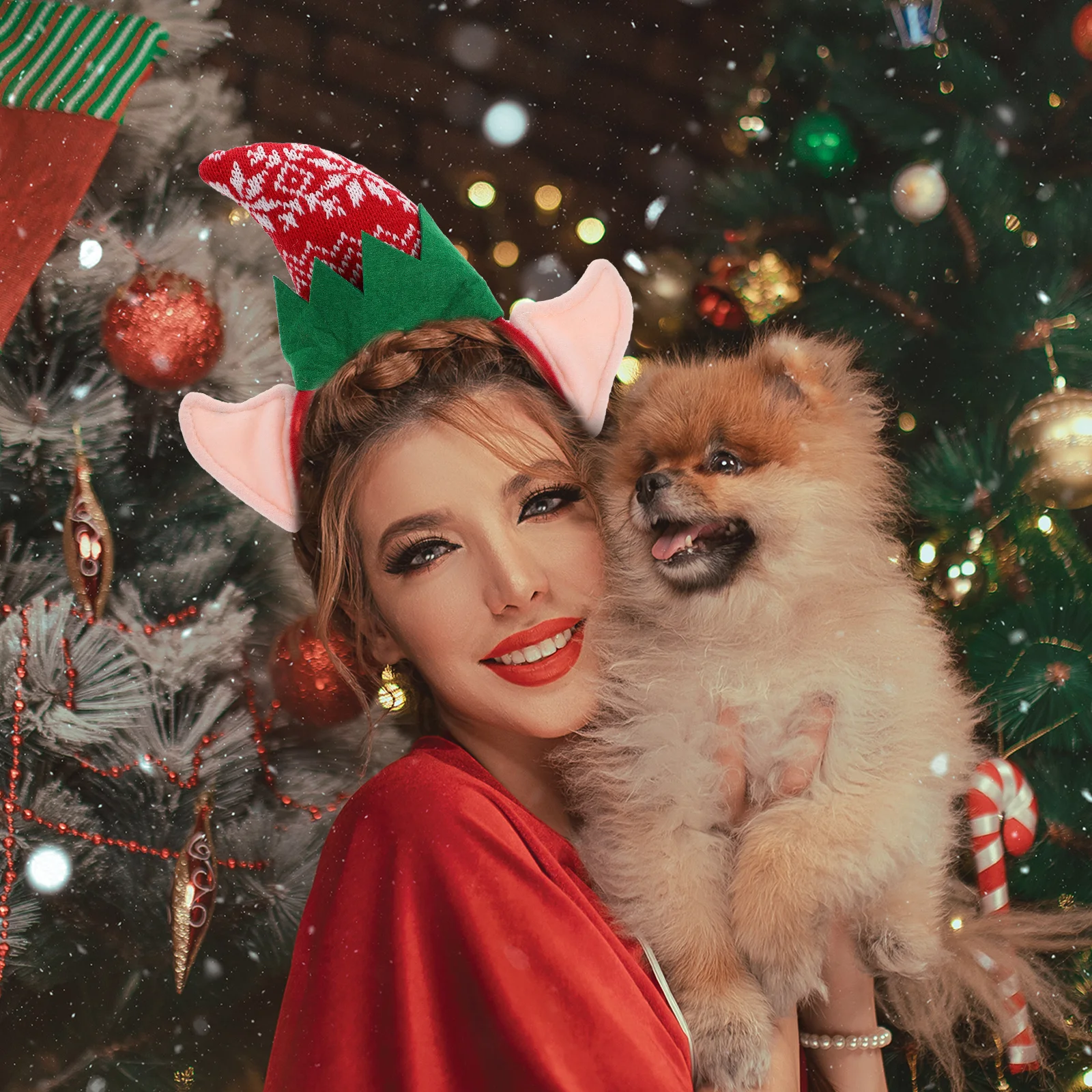 

Antler Hair Hoop Christmas Party Favors Eye-Catching Headdress for Cosplay Xmas Hair Accessories Supplies Xmas Headband