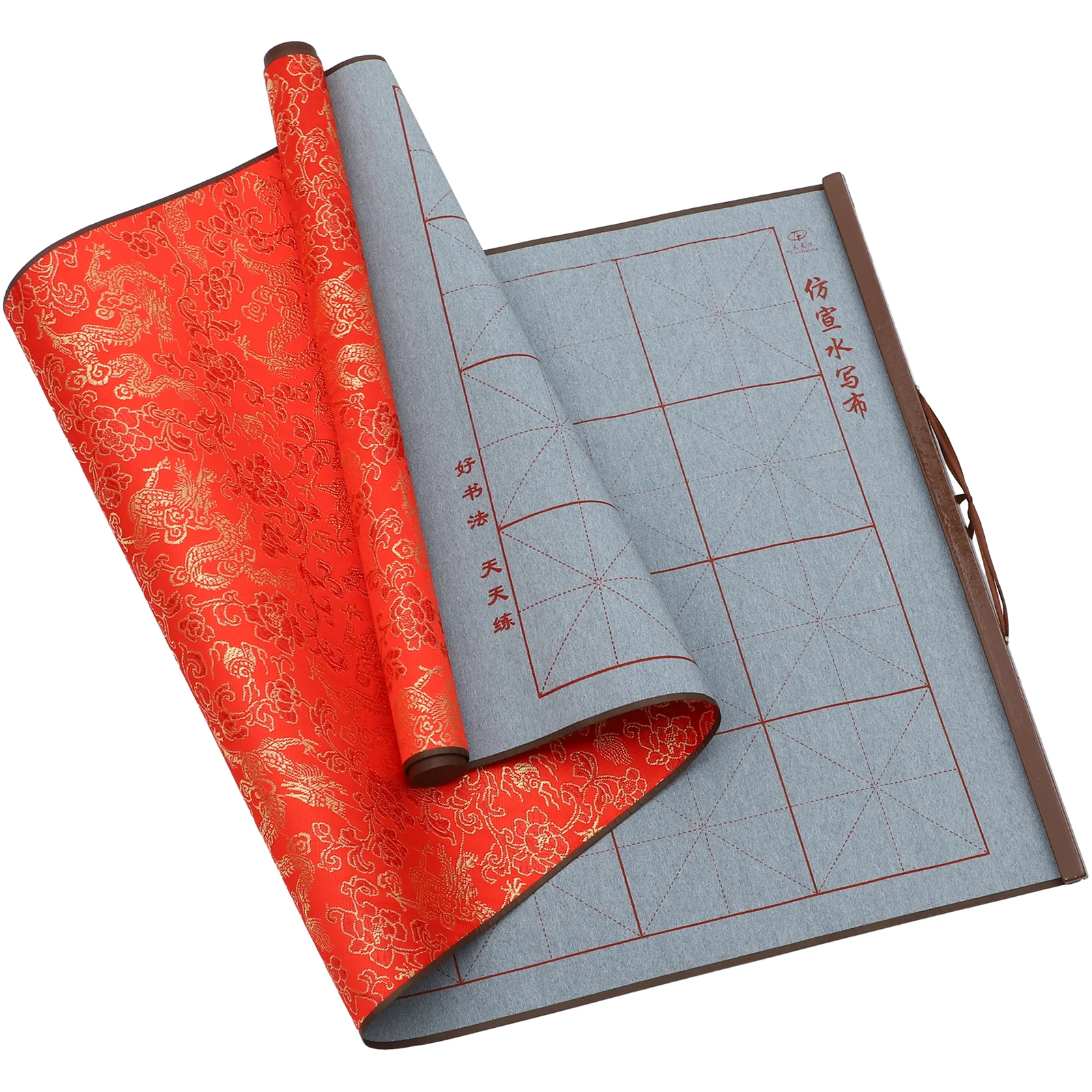 

Water Writing Cloth Scroll 38x78 Grid High Quality Material Compact Storage Calligraphy Practicing Art Supplies