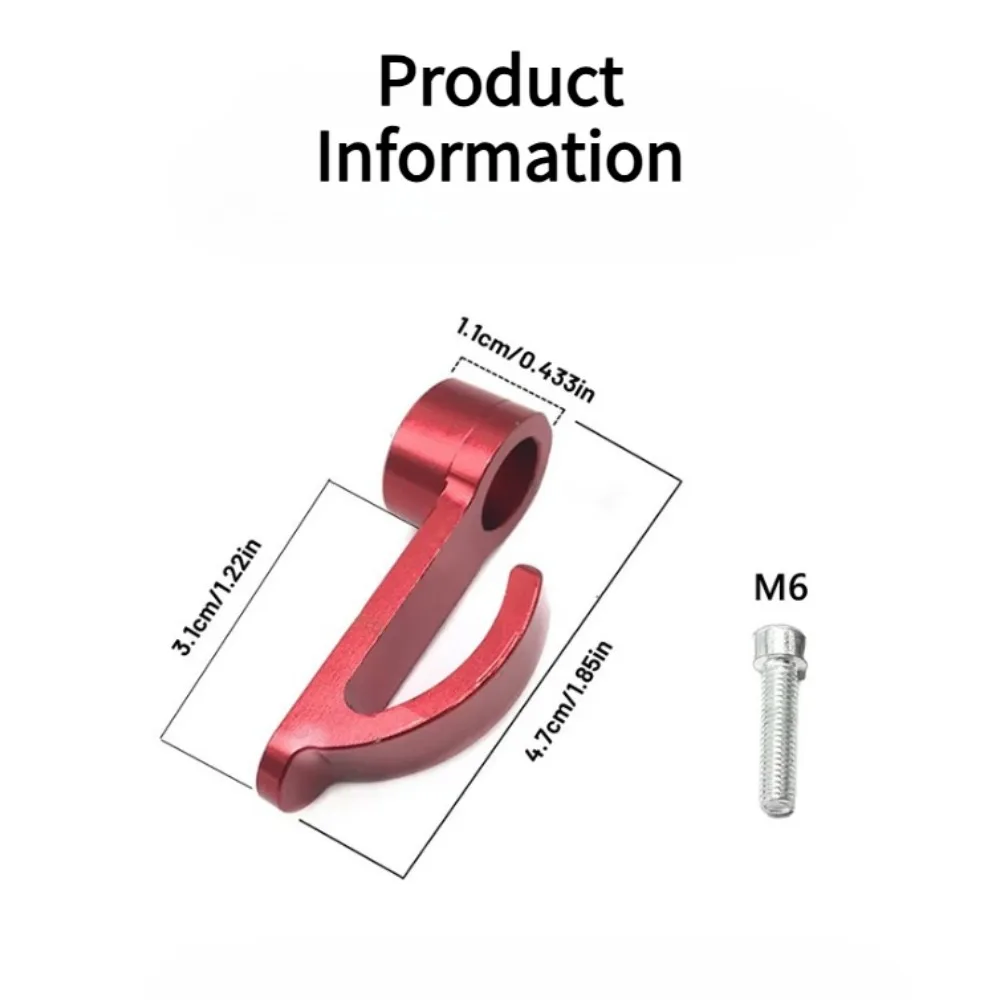 1pcs Electric Vehicle Hook Modified Handlebar Accessories Handle Hook  Multi-functional Motorcycle Hook