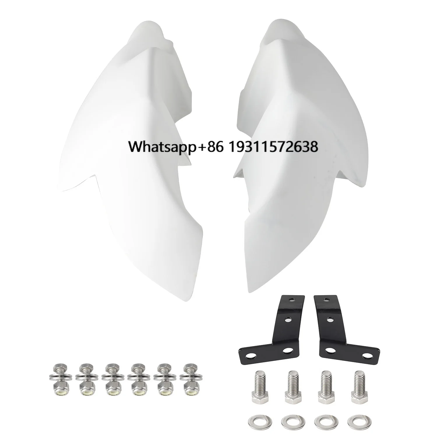 

Motorcycle Fiberglass Lower Leg Fairings Protective Guard for Harley Dyna FXDB EFI FXDL FXD 2006-2017