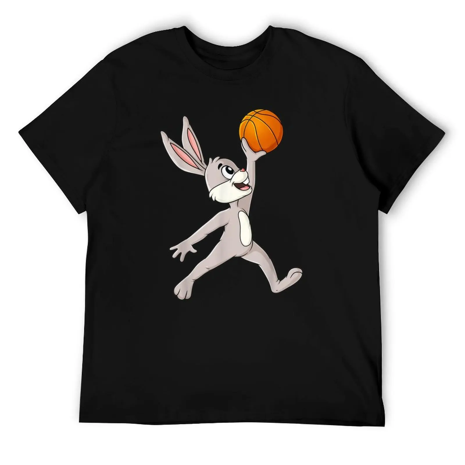 

Easter Day Rabbit A Dunking Basketball Funny Boys Girls Kids T-Shirt cotton t shirts high quality anime tshirt T-Shirt