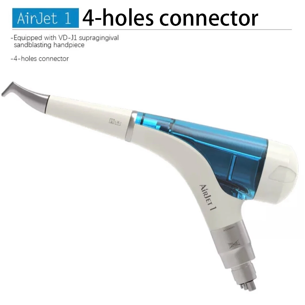 Dental AIR Polisher Teeth Whitening Spray Sandblaster Machine AIR Flow Prophy Unit Jet 4 Hole Kavo Quick Connect Dental EQUIPMEN