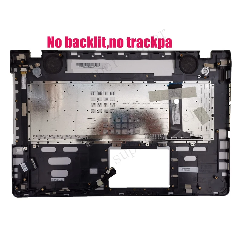 SSS+ US Silver Palmrest keyboard for Asus N76V N76VB N76VJ N76VM N76VZ 90R-NAL1K4100Y