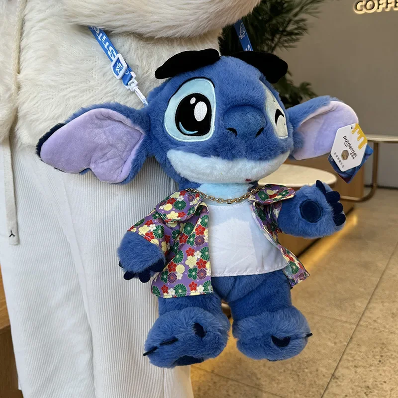 30cm Disney Kawaii Stitch Cool Style Lilo&Stitch Plush Dolls Stuffed Toys High Quality Children Toy Girlfriend brithday Gift