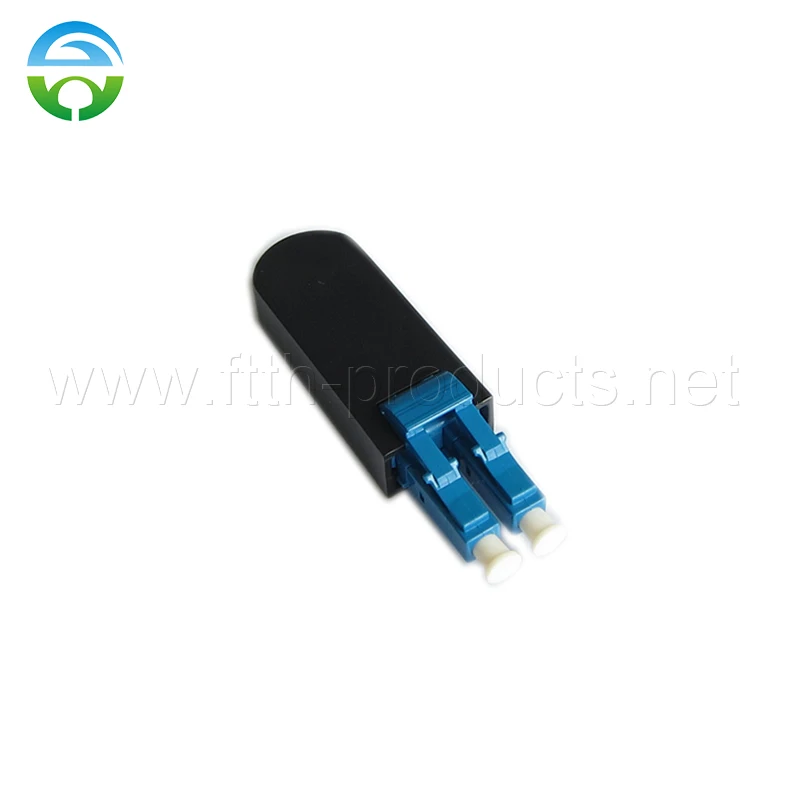 LC Fiber Optical Loopback Adapter, SM, 50Pcs