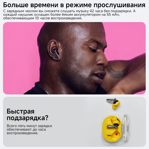 Глобальная версия наушников Nothing Ear (3a)