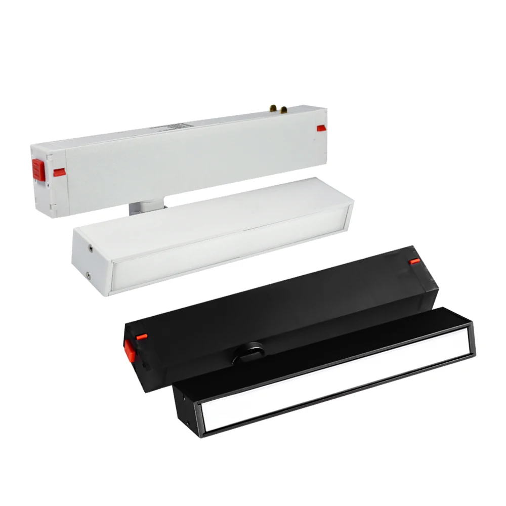 

Recessed 9W 18W LED Track Rotary Flood Light Smart Tuya ZigBee Magnetic Rail Lighting Lamp System Adjustable COB Fold Floodlight