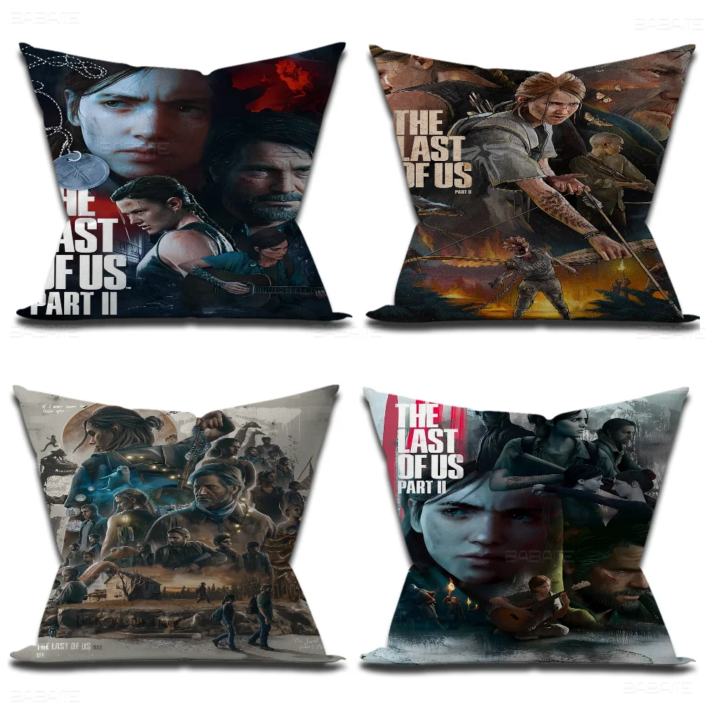 Hot The Last Of Us Part 1 2 Personalized Pillow Cover Kids Bedroom Wild Party Decor Pillowcase Kid Birthday Shower Gift