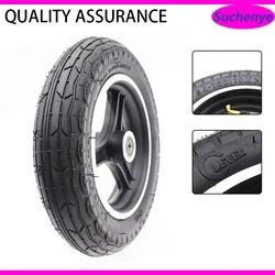 10 inch 10x2 (54-152) Pneumatic Wheel Tire tube  Inner Outer Tyre with Alloy Hub for Electric Scooter Accessories