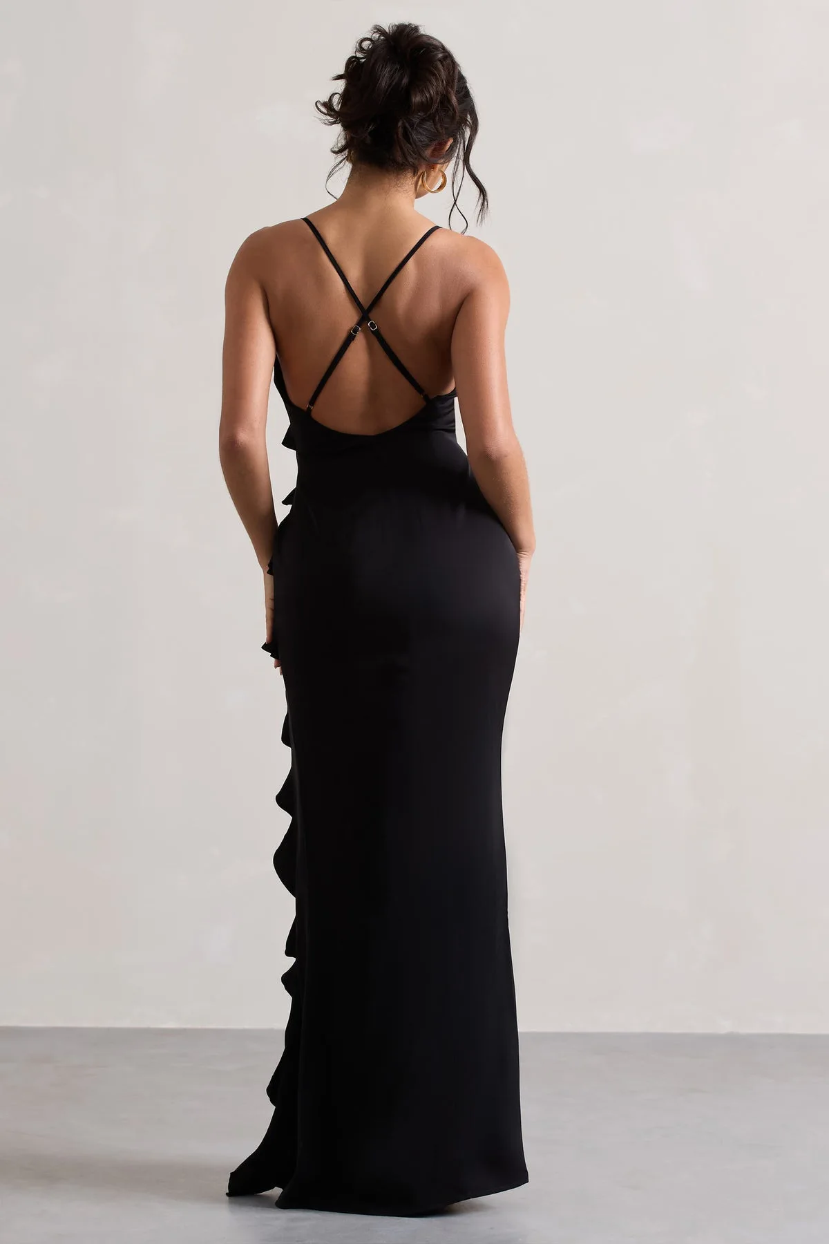Summer Women's Sexy Strapless Strap Long Wrap Around Dresses Solid Sleeveless Midi Dress Fashion Backless Elegant Evening Dress view 4
