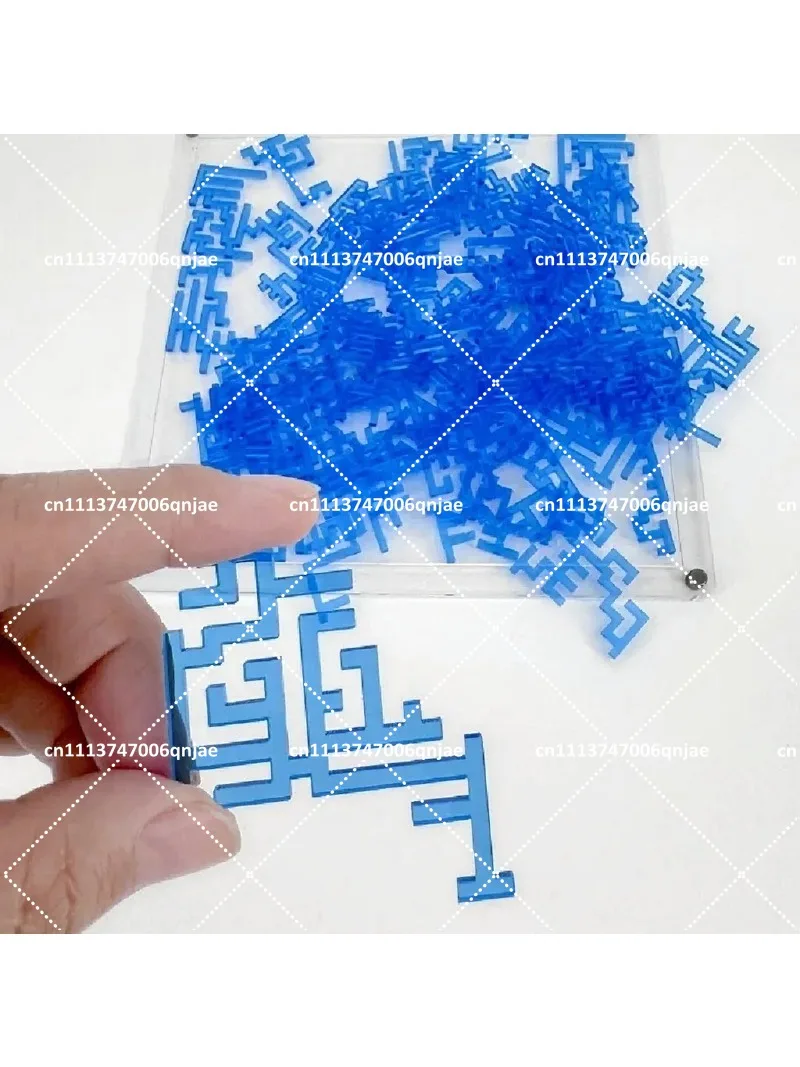 Transparent Acrylic Maze Puzzle Super Hard Brain Teaser Challenge Game