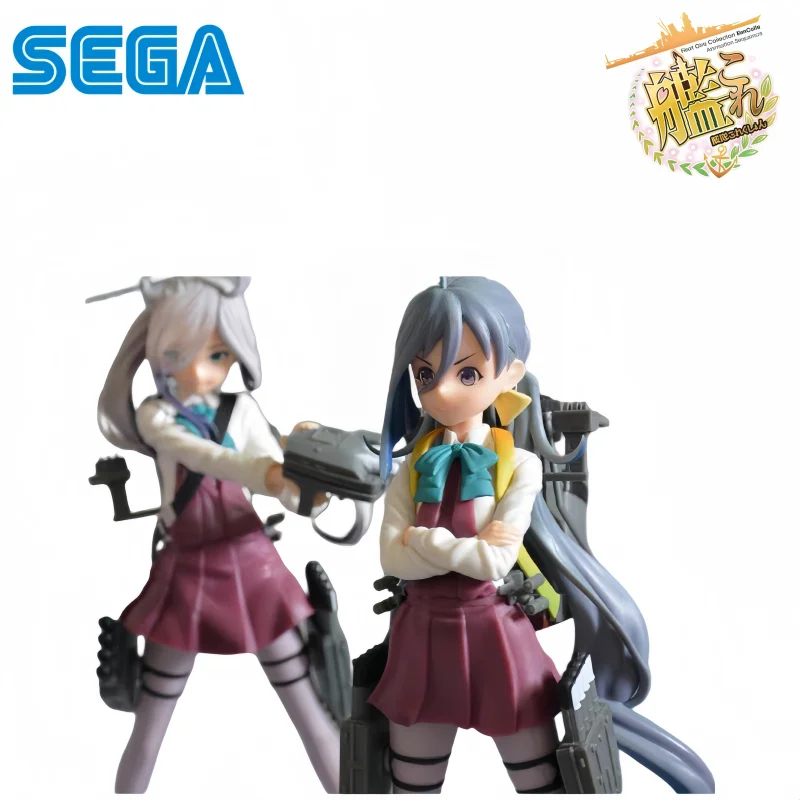 Коллекционная оригинальная фигурка Sega Shimakaze Kiyoshimo в оригинальной коробке, модель Garage Kit, персонаж аниме, в наличии