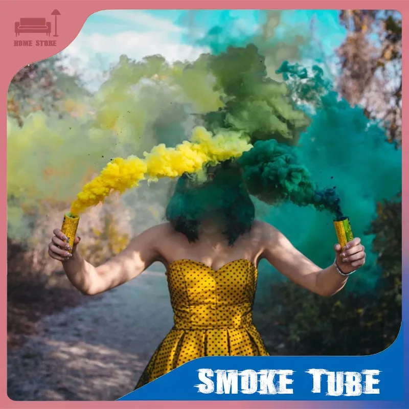 

3Pcs Colorful Smoke Magic Handheld Smokes Stage Decor Studio Wedding Fog Smoke-Stick-Atmosphere Prop Party Photography Aid Smoke