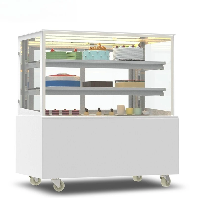 

Cake cabinet commercial fruit refrigerated display cabinet cooked dessert air-cooled vertical right angle fresh-keeping