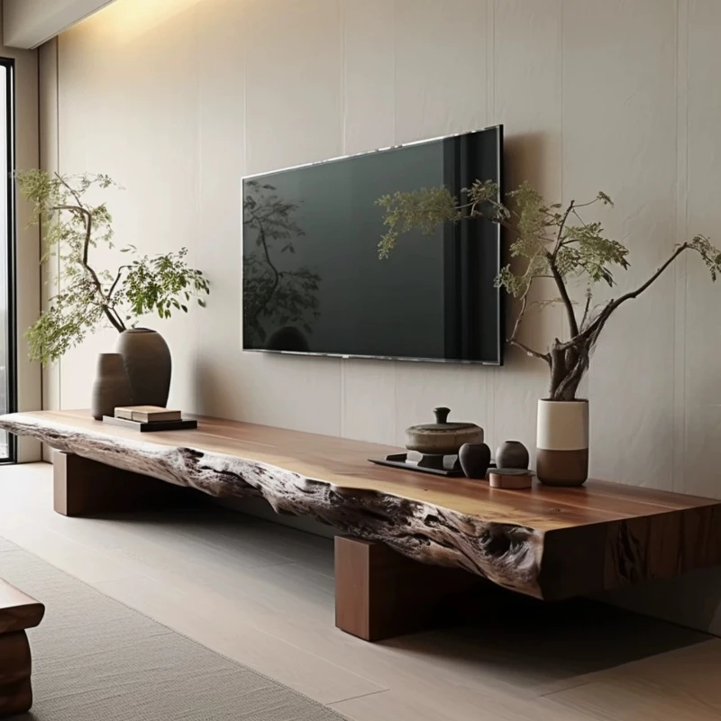 Luxury Wooden Tv Stand Design Vintage Living Room Cabinet Tv Stand Office Supports Nordic Muebles De Salon House Accessories