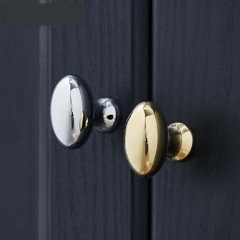 Waterdrop Shaped Wardrobe Door Handle Modern Luxurious Minimalist Pigeon Egg Drawer Cabinet Wine Cabinet Handle