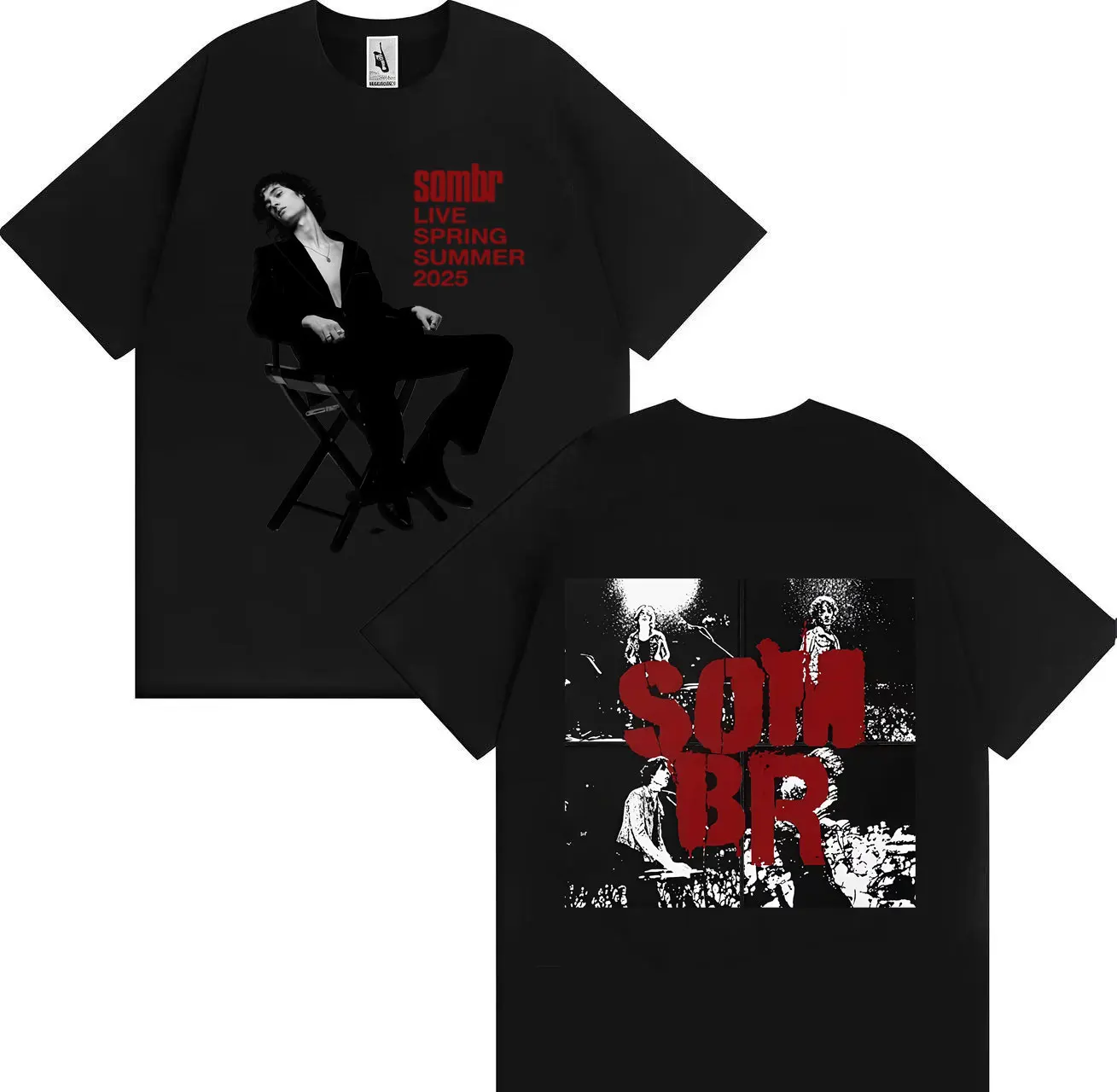 

Футболка Singer Sombr: забавная и модная мужская и женская футболка, повседневная футболка из 100% чистого хлопка с эстетикой Харадзюку, лето 2025 года