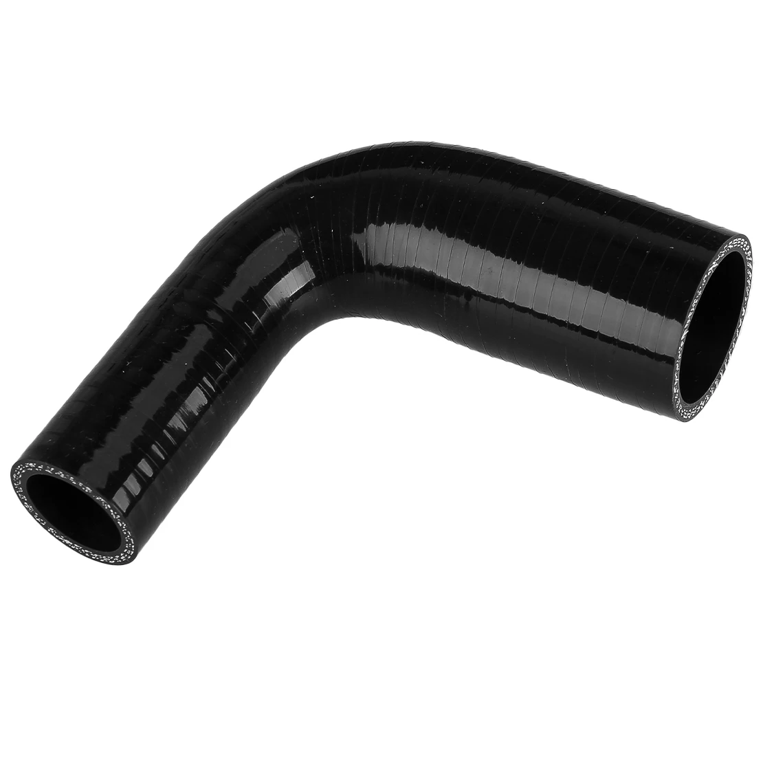 ID 1'' to 1.5'' 25mm-38mm 90 Degree Universal Car Elbow Reducer Silicone Hose Turbo Intercooler Coupler Black