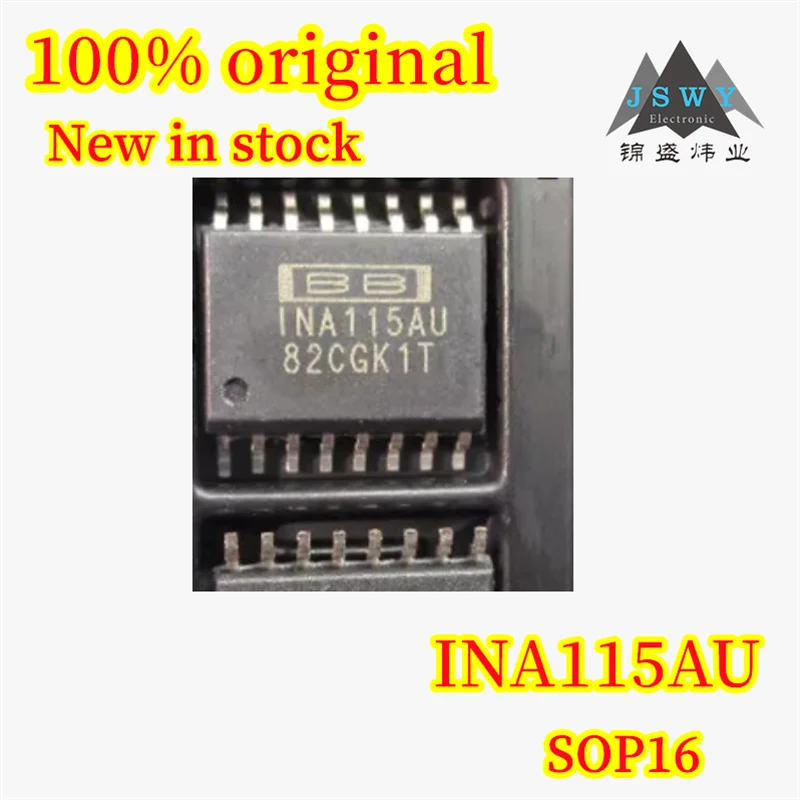

(1/5pcs) INA115AU INA115 SOP16 100% brand new original instrumentation amplifier chip in stock with fast delivery